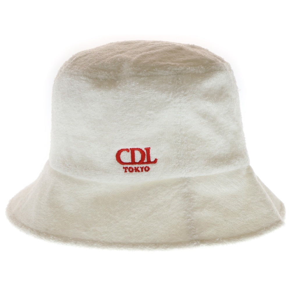 CDL TOKYO(シーディーエルトウキョウ) Pile Bucket Hat パイル バケットハット 帽子 ホワイト CDL-H05 レディース