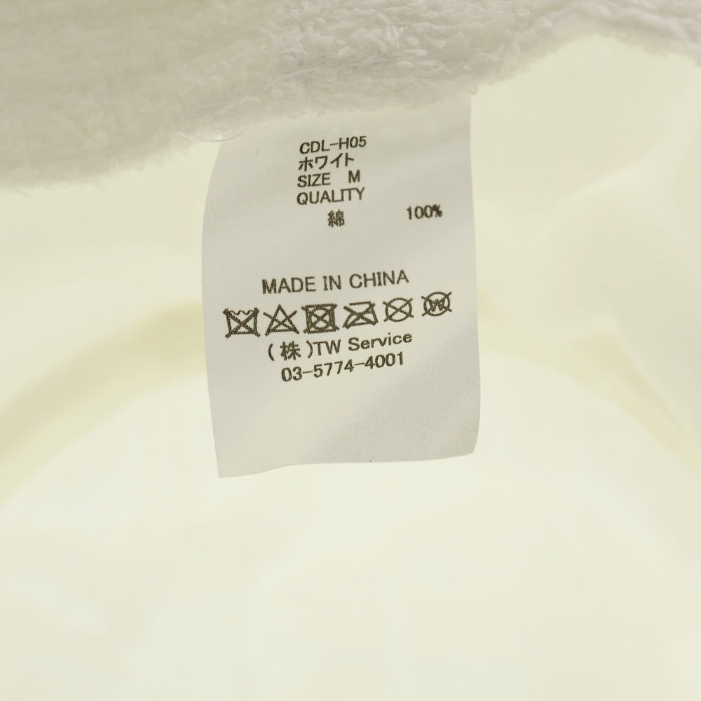 CDL TOKYO(シーディーエルトウキョウ) Pile Bucket Hat パイル バケットハット 帽子 ホワイト CDL-H05 レディース