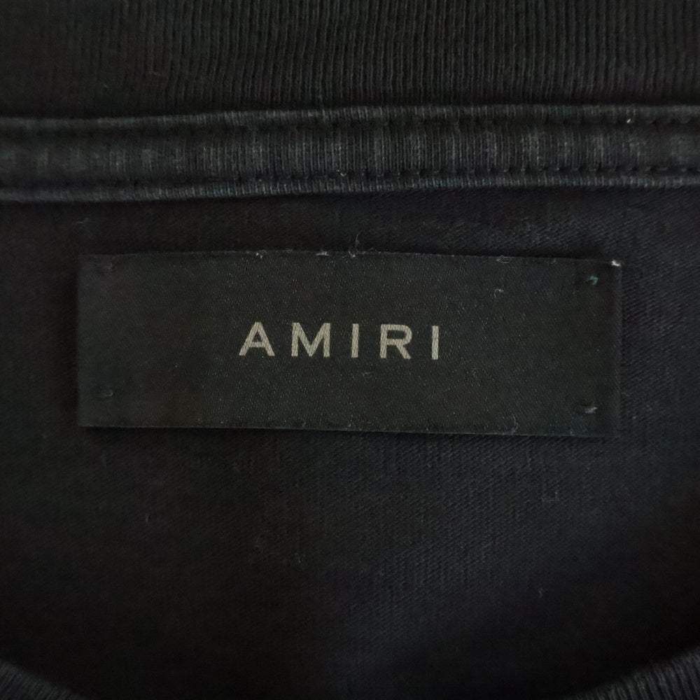 AMIRI(アミリ) MA CORE LOGO TEE ロゴプリント 半袖Tシャツ カットソー ブラック SRAMJYTE1032SMRBCO11