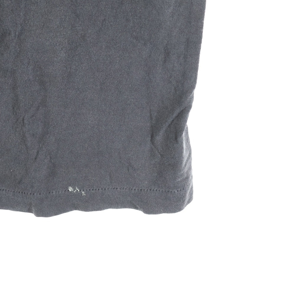 SAINT MICHAEL(セントマイケル) 25SS ×NEIGHBORHOOD STHD SS TEE HOOD ×ネイバーフッド フロントプリント半袖Tシャツ 半袖カットソー グレー SM-HR8-0000-C69