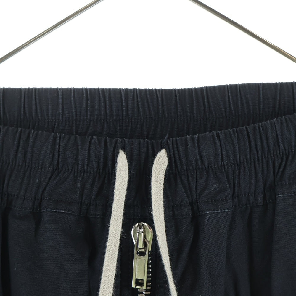 Rick Owens(リックオウエンス) 25SS BAUHAUS CARGO PANTS バウハウス ロング カーゴパンツ ブラック RU01E5377-TE