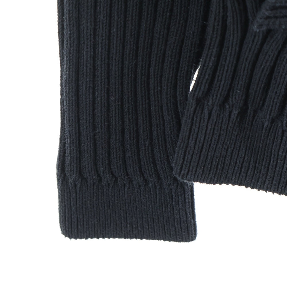 BALENCIAGA(バレンシアガ) ZIPUP KNIT CARDIGAN ジップアップ ニット カーディガン ブラック 852883 T3414