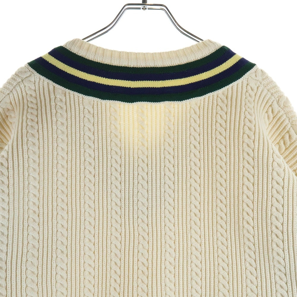 Setinn(セットイン) Ceremony Knit セレモニー Vネック ニット ベージュ