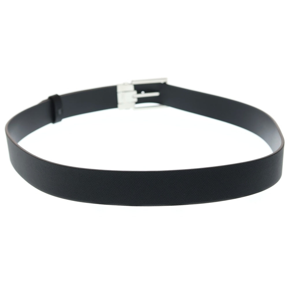 MONTBLANC(モンブラン) リバーシブルレザーベルト ブラック