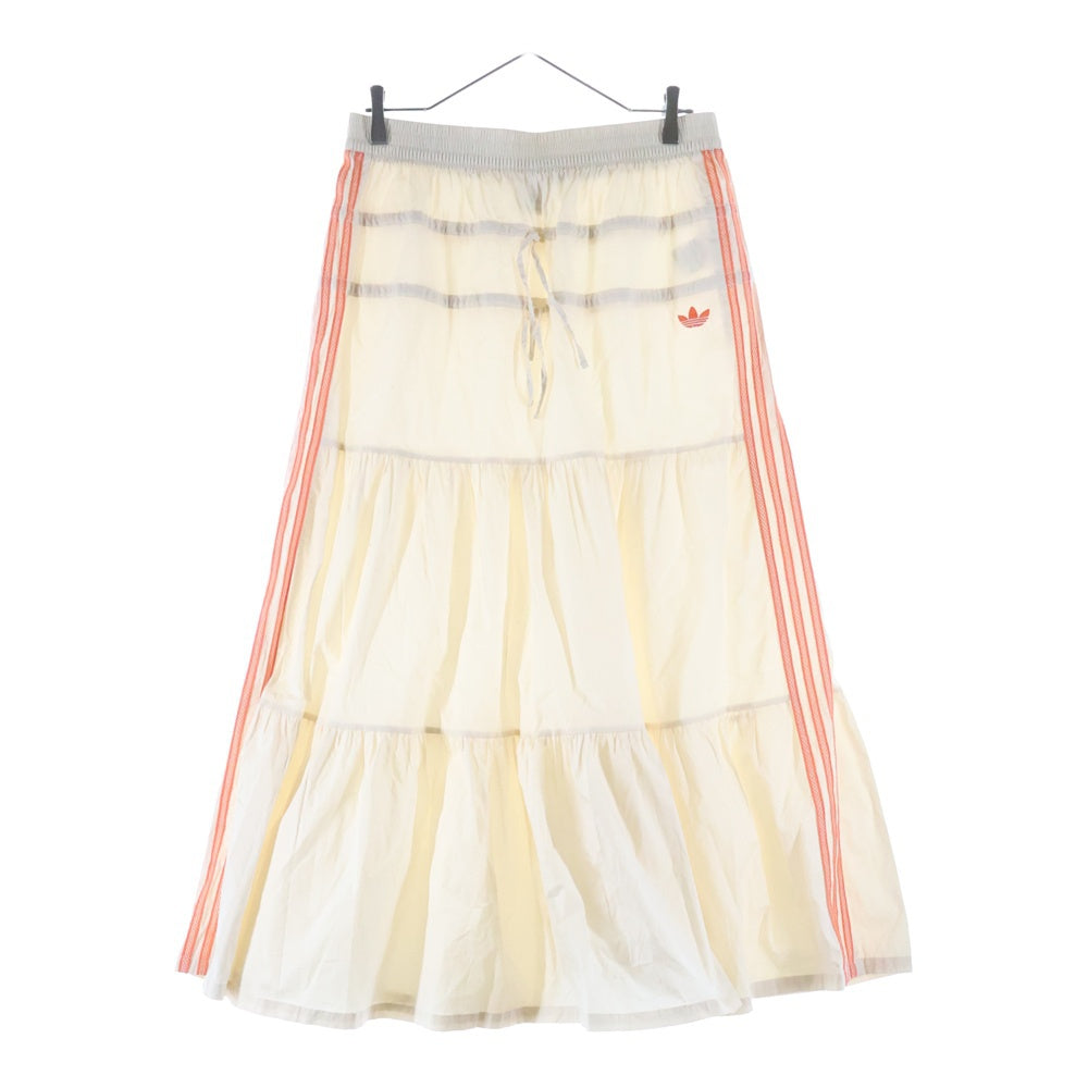 adidas(アディダス) SUMMER GLOW SKIRT サマーグロースカート オレンジ/ホワイト KC0767 レディース