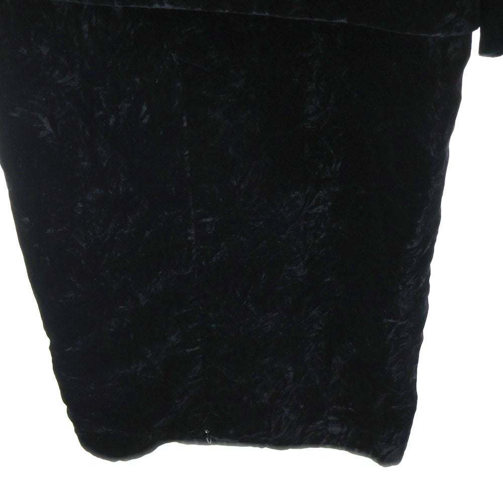 SUBLATIONS(サブレーションズ) VELVET TRANSFORM EASY TRACK PANTS ベルベット トランスフォーム イージー トラックパンツ ブラック S121420