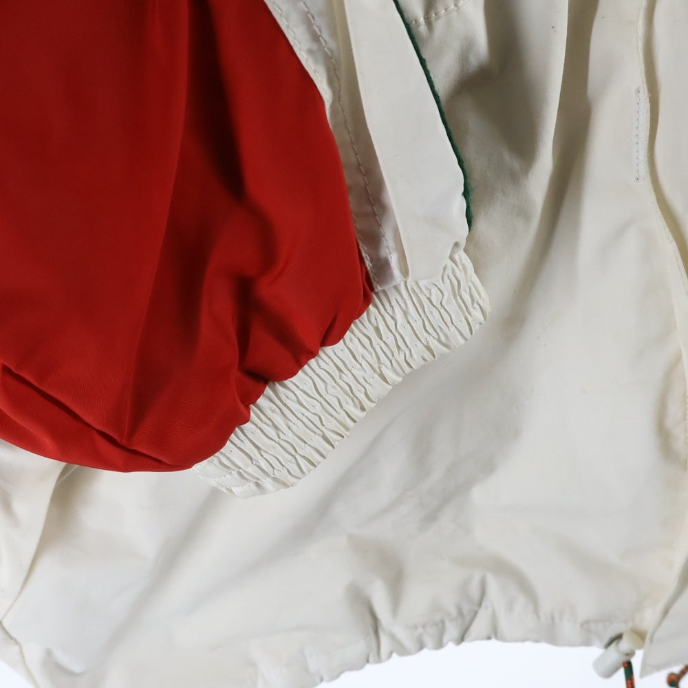 GUCCI(グッチ) Canvas Jacket 裏地メッシュ ジップアップジャケット ホワイト 599933 XDAOX