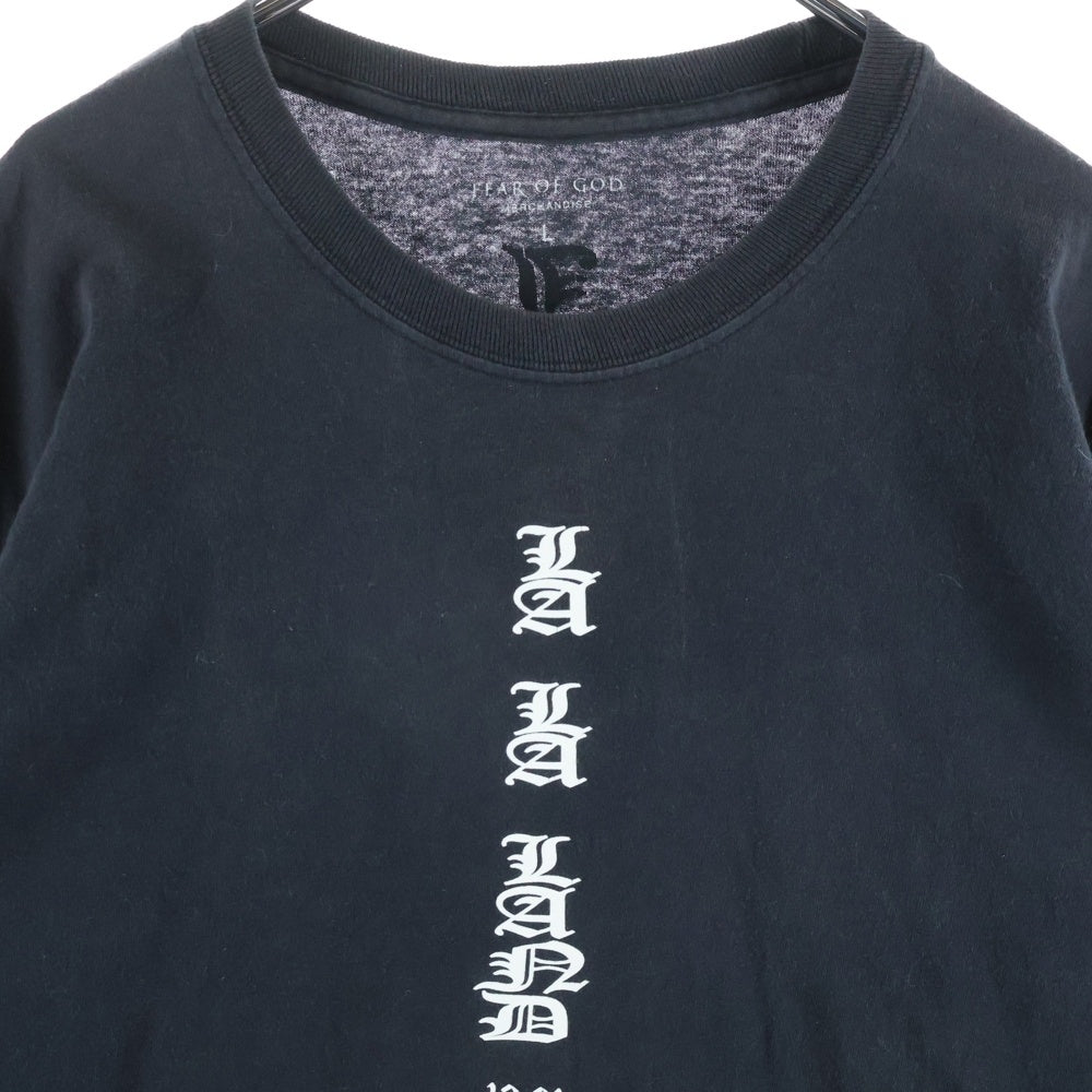 FEAR OF GOD(フィアオブゴッド) Jey-Z L/S T-Shirt 長袖Tシャツ ロンT ブラック