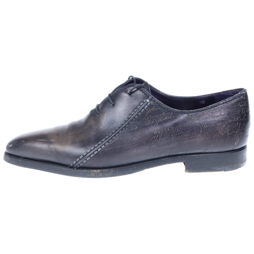 Berluti(ベルルッティ) スクリット カリグラフィ レザードレスシューズ 革靴 ブラウン