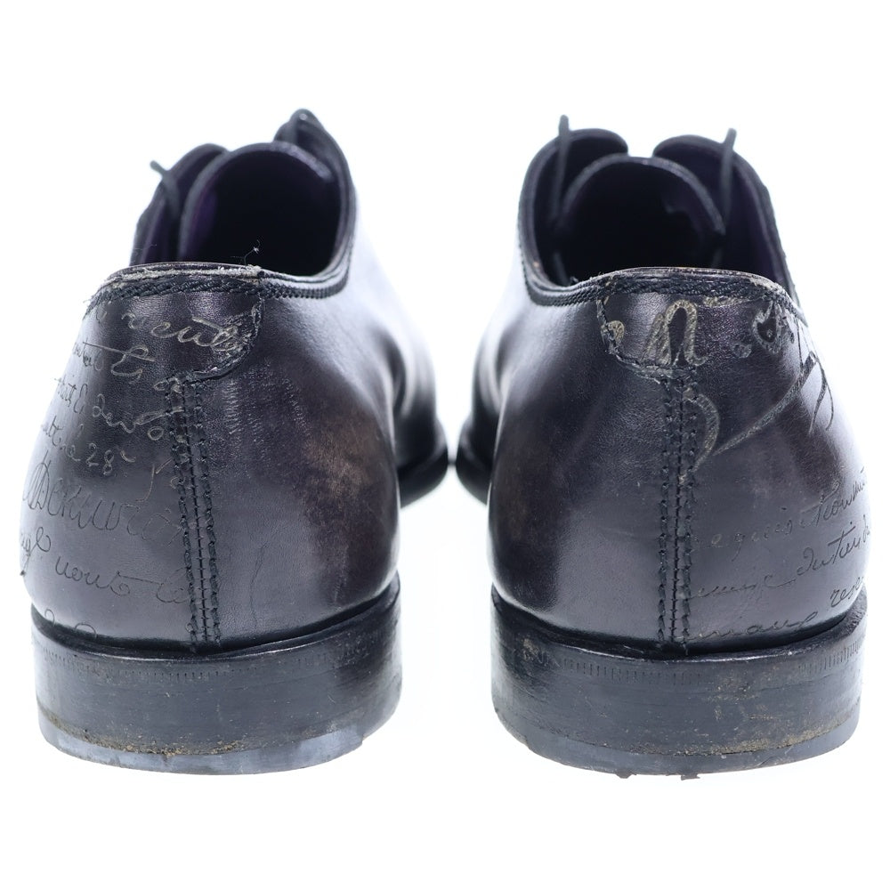 Berluti(ベルルッティ) スクリット カリグラフィ レザードレスシューズ 革靴 ブラウン