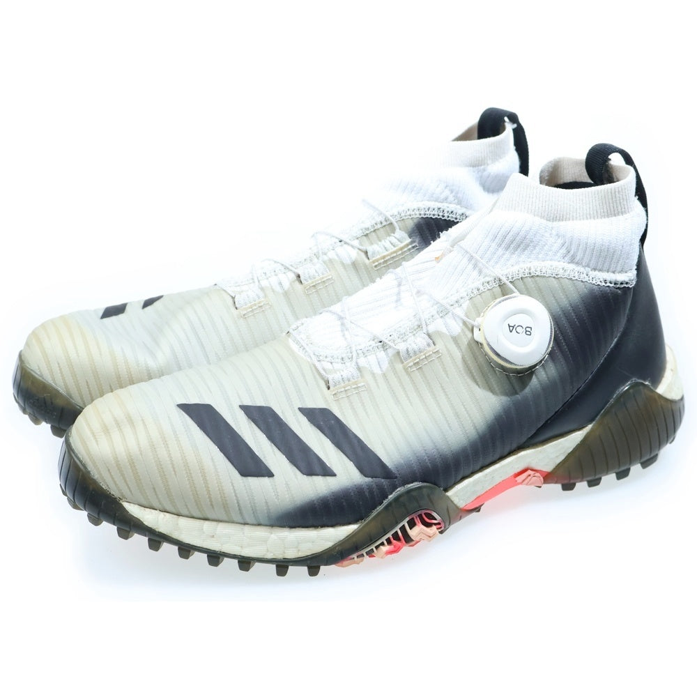 adidas(アディダス) CODE CHAOS BOA コードカオスボア ゴルフシューズ ローカットスニーカー グレー US8/25.5cm