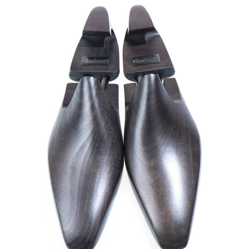 Berluti(ベルルッティ) クラック加工 レザードレスシューズ 革靴 ブラウン