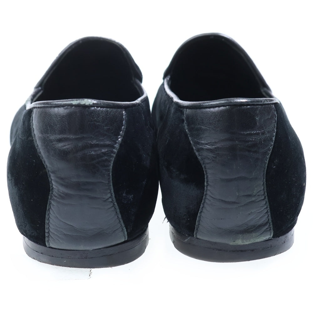 Berluti(ベルルッティ) カリグラフィ ベロア ドライビングシューズ ドレスシューズ ブラック