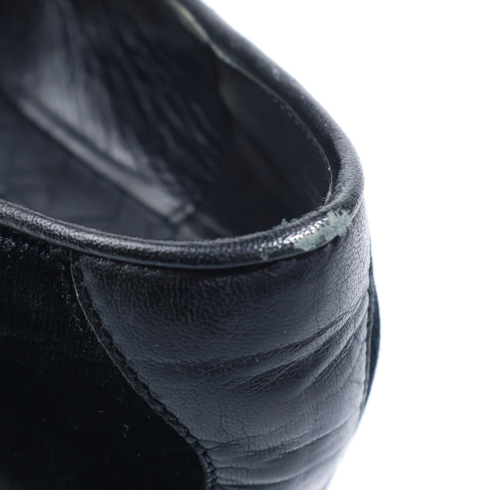 Berluti(ベルルッティ) カリグラフィ ベロア ドライビングシューズ ドレスシューズ ブラック