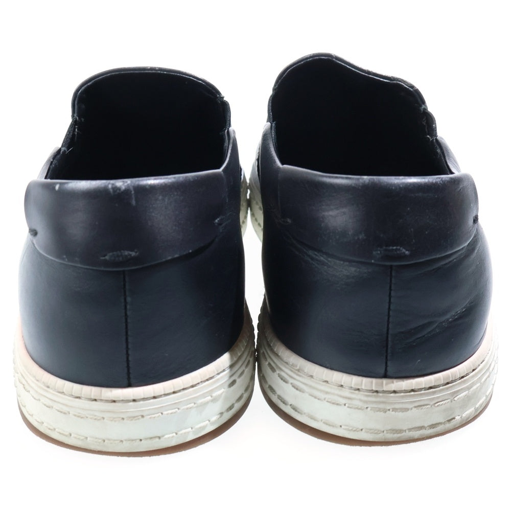 Berluti(ベルルッティ) プレイタイム スクリット カリグラフィ レザースリッポン ローカットスニーカー ブラック