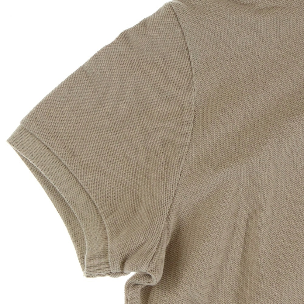 RALPH LAUREN(ラルフローレン) ロゴ刺繍 半袖ポロシャツ ベージュ