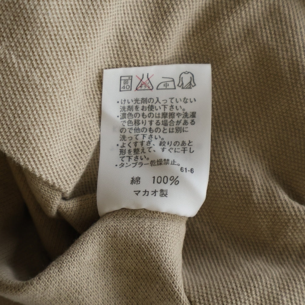 RALPH LAUREN(ラルフローレン) ロゴ刺繍 半袖ポロシャツ ベージュ