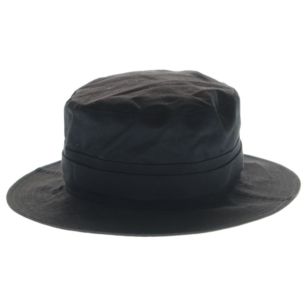 Y's for men(ワイズフォーメン) COTTON TWILL SAFARI HAT コットンツイル サファリ ハット 帽子 ブラック MS-H01-063