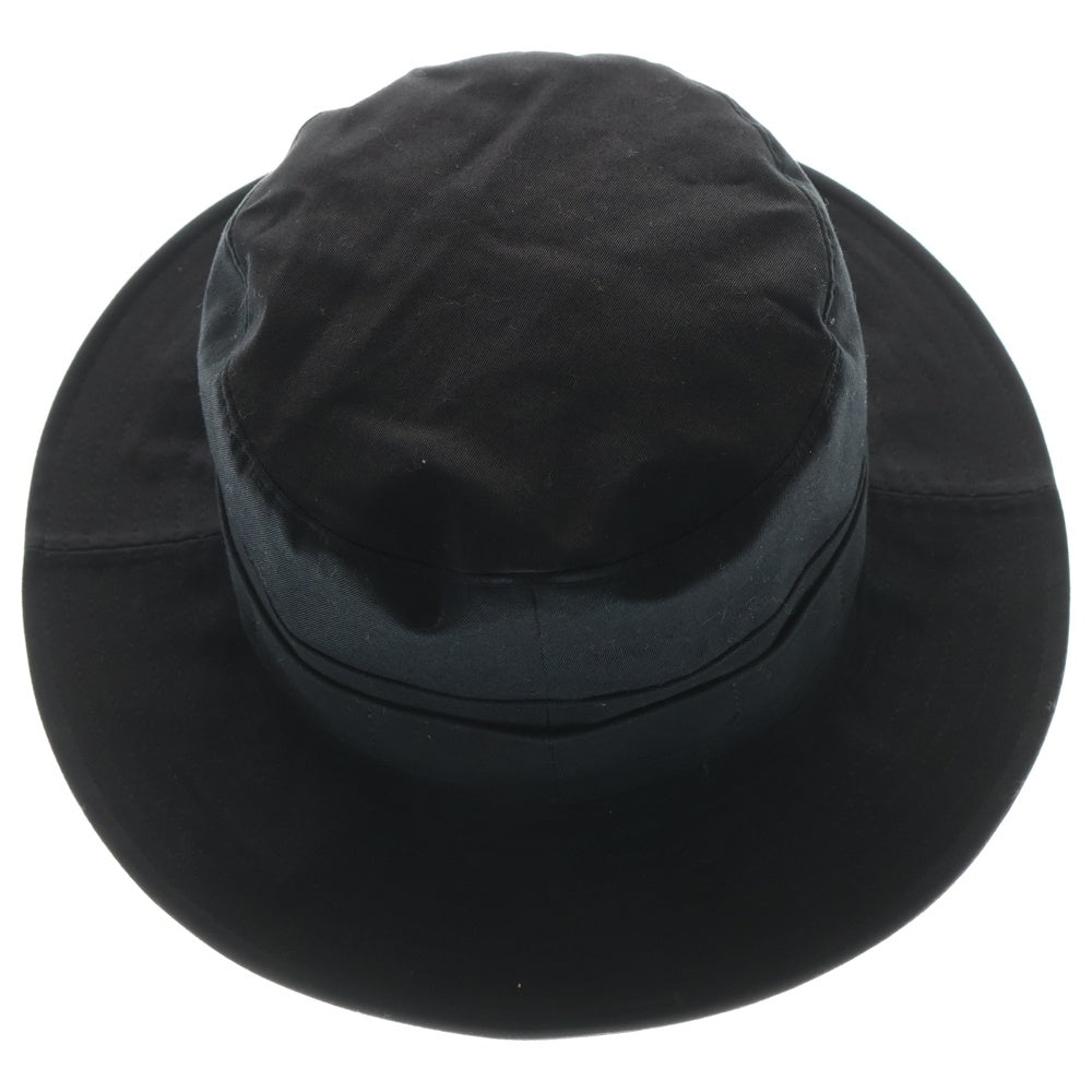 Y's for men(ワイズフォーメン) COTTON TWILL SAFARI HAT コットンツイル サファリ ハット 帽子 ブラック MS-H01-063