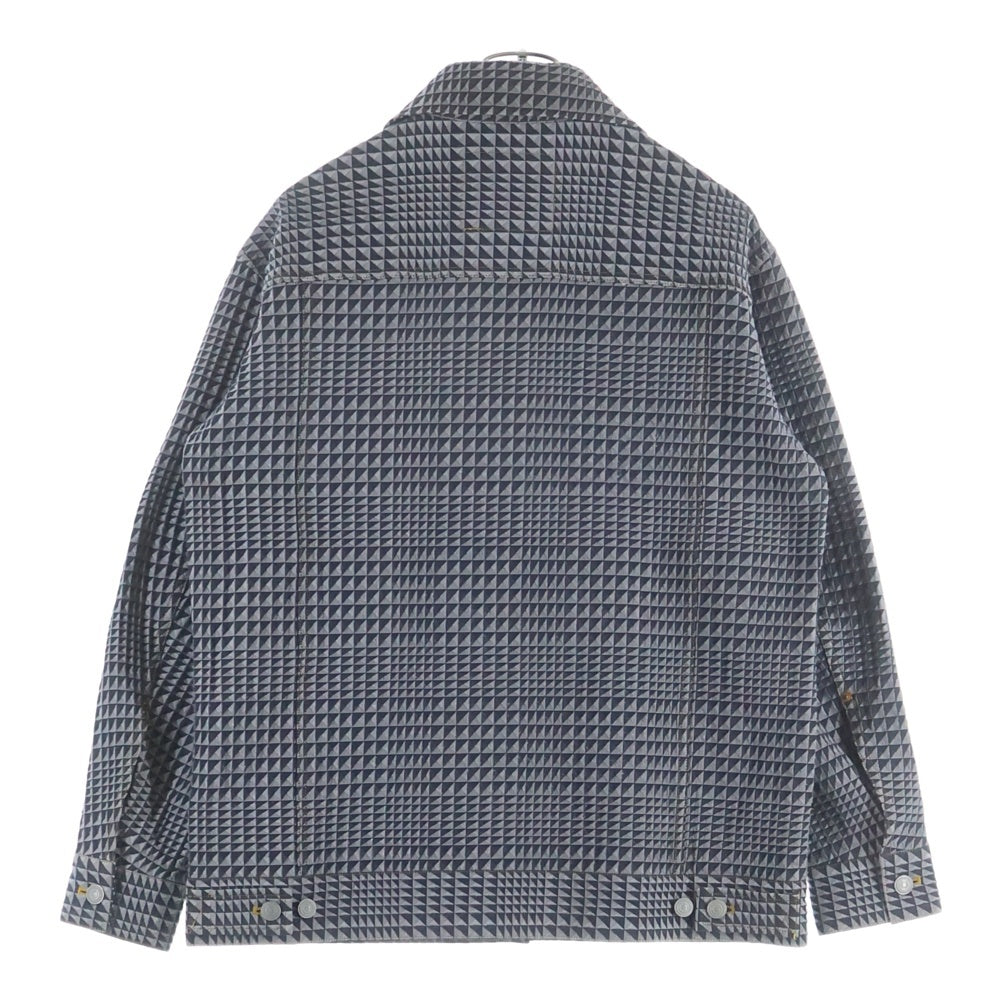 kotohayokozawa(コトハヨコザワ) Jacquard Cotton Jacket ジャガード コットンジャケット グレー KT22A-JK02