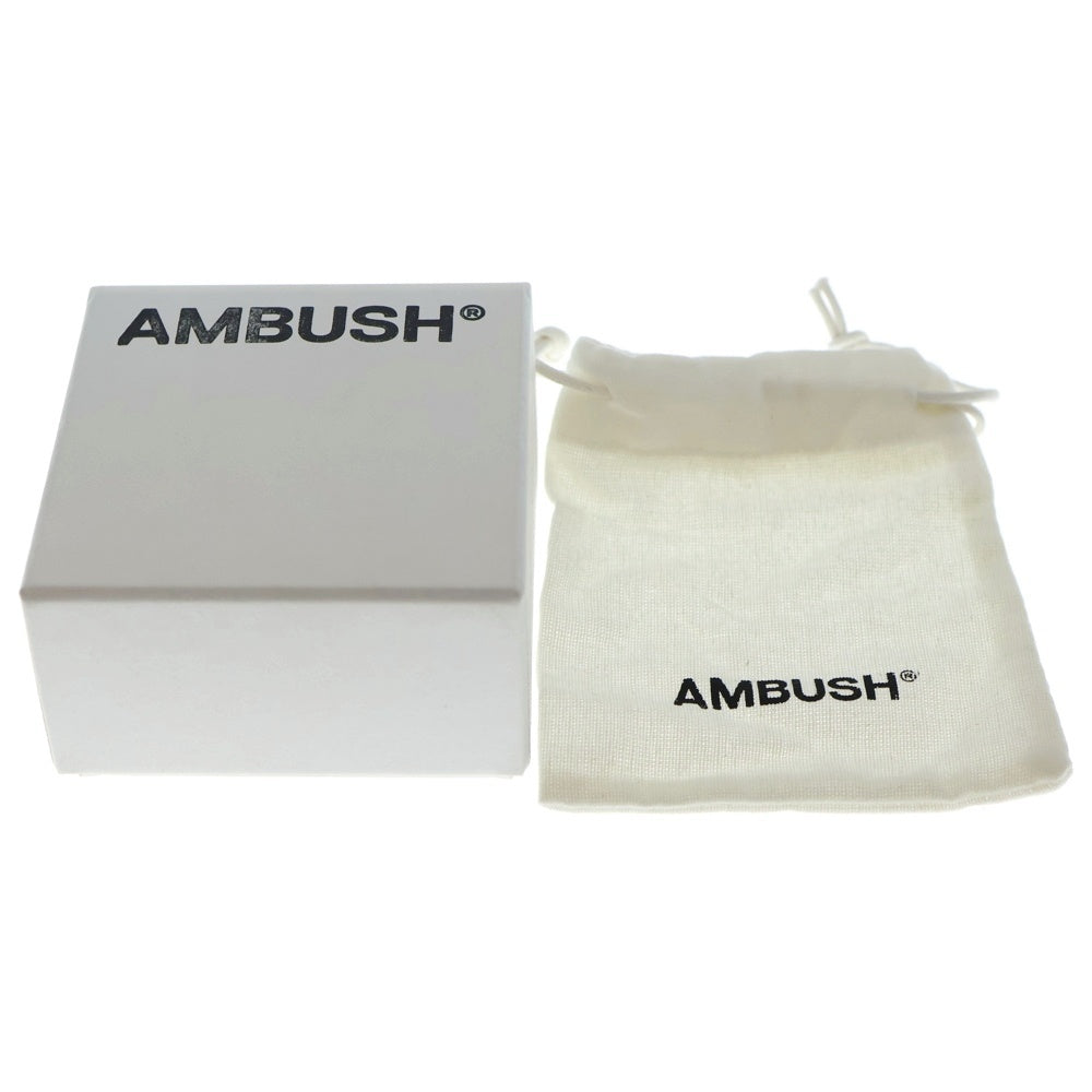 AMBUSH(アンブッシュ) A CHAIN BRACELET アルファベットモチーフ チェーンブレスレット シルバー