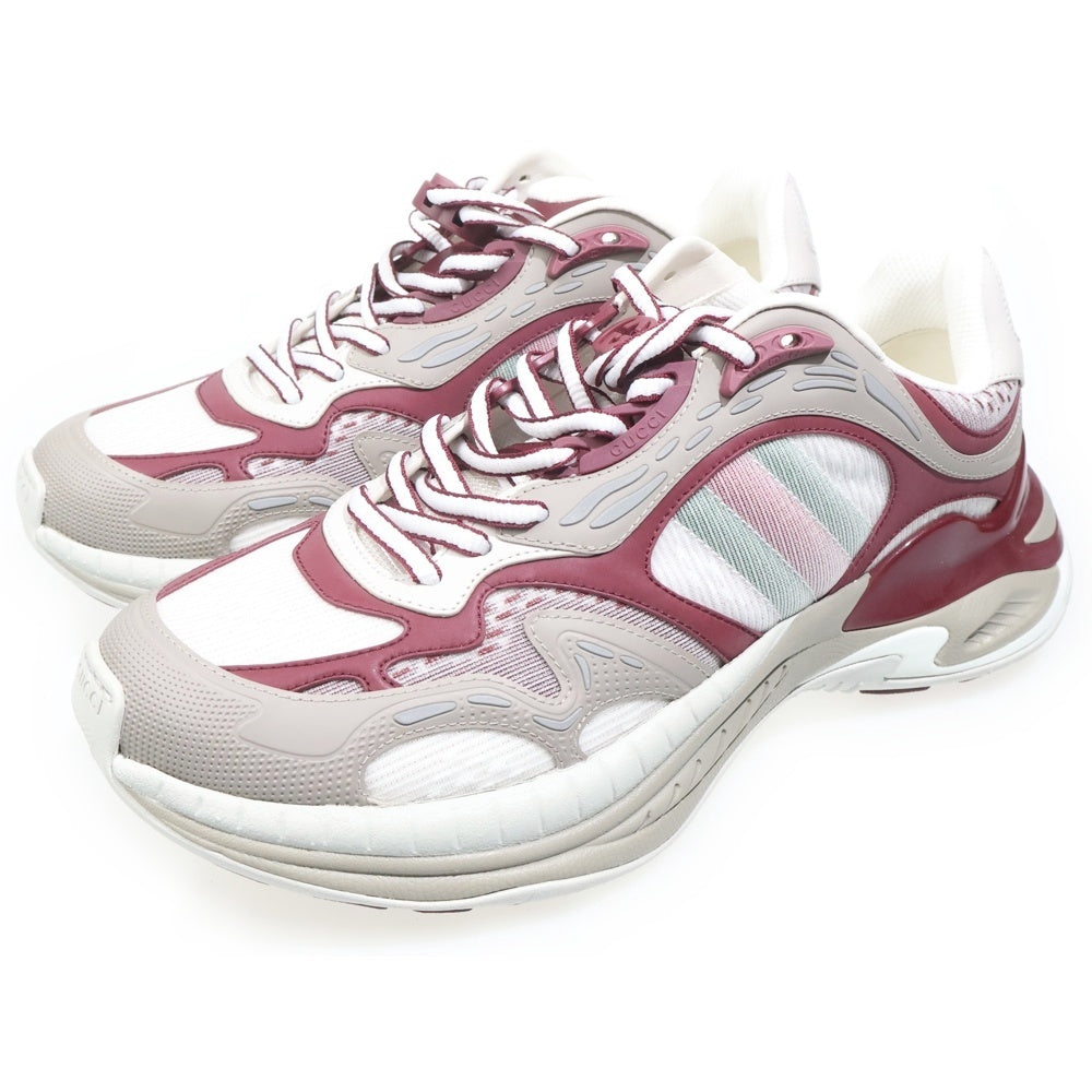 GUCCI(グッチ) 2.0 GG Logo Sneaker GGロゴ インターロッキングG ローカットスニーカー レッド 814040