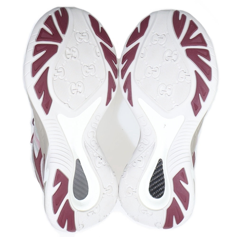 GUCCI(グッチ) 2.0 GG Logo Sneaker GGロゴ インターロッキングG ローカットスニーカー レッド 814040