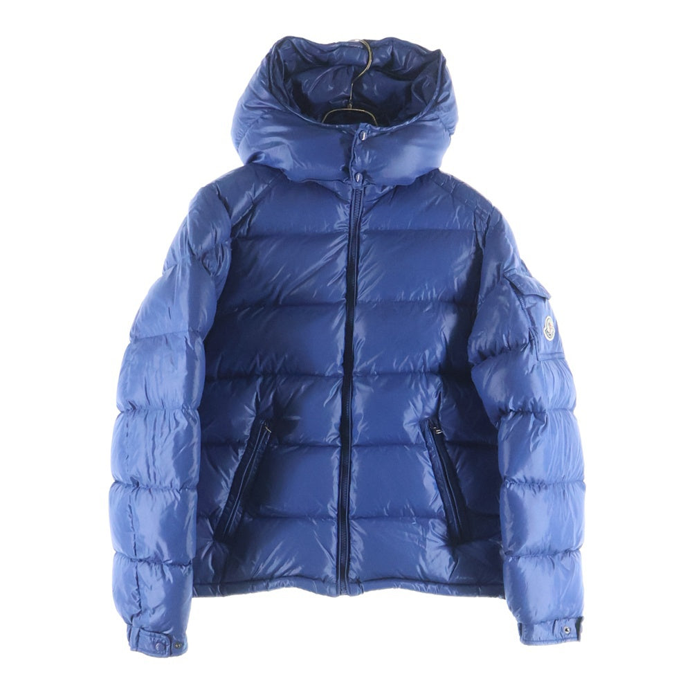 MONCLER(モンクレール) 15AW MAYA GIUBBOTTO マヤ ロゴワッペン ダウンジャケット ブルー A29544132405