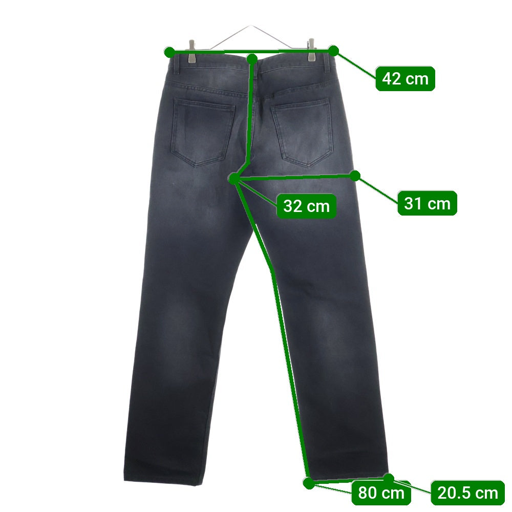GIVENCHY(ジバンシィ) Straight Leg Denim Jeans ストレートレグ デニムパンツ ジーンズ グレー BM50W25Y52