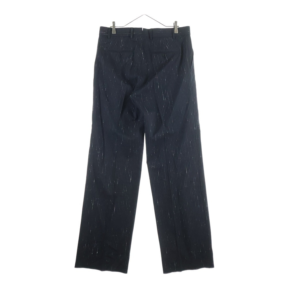 VETEMENTS(ヴェトモン) Pinstripe Pants ピンストライプ スラックス パンツ ブラック MA52PA540P