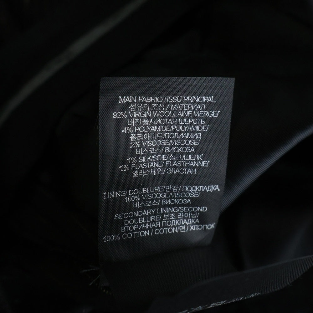 VETEMENTS(ヴェトモン) Pinstripe Pants ピンストライプ スラックス パンツ ブラック MA52PA540P