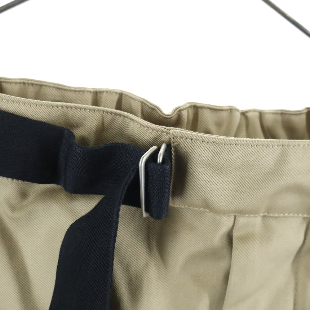 OAMC(オーエーエムシー) 21AW REGS PANT WOVEN ベルトパンツ チノパン ベージュ OAMU310631