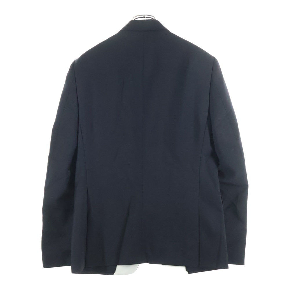 GIVENCHY(ジバンシィ) Wool Mohair Set Up Suit 襟シルク 2B モヘアウールテーラードジャケット パンツ セットアップスーツ ブラック BM1010100H