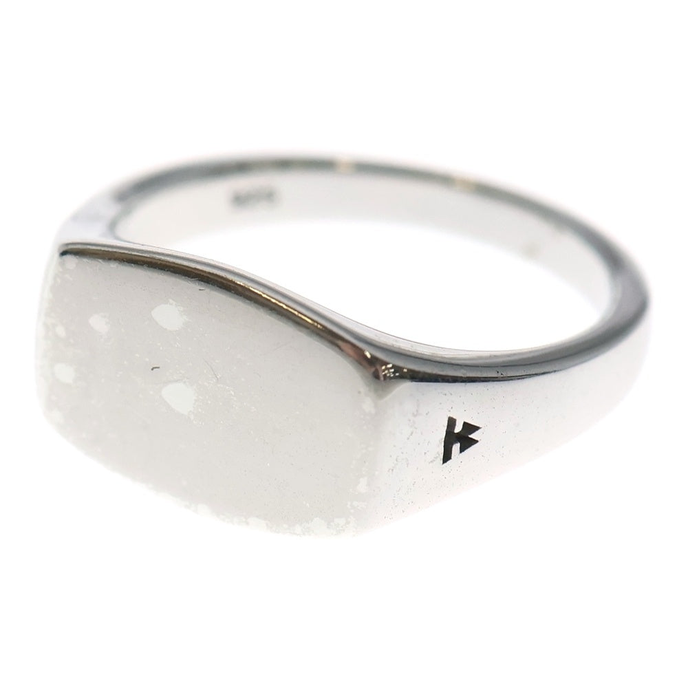 TOMWOOD(トムウッド) Mini Signet Cushion Ring ミニシグネットクッションリング シルバー