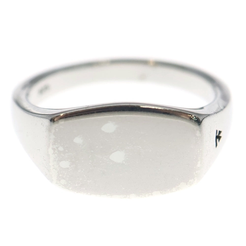 TOMWOOD(トムウッド) Mini Signet Cushion Ring ミニシグネットクッションリング シルバー