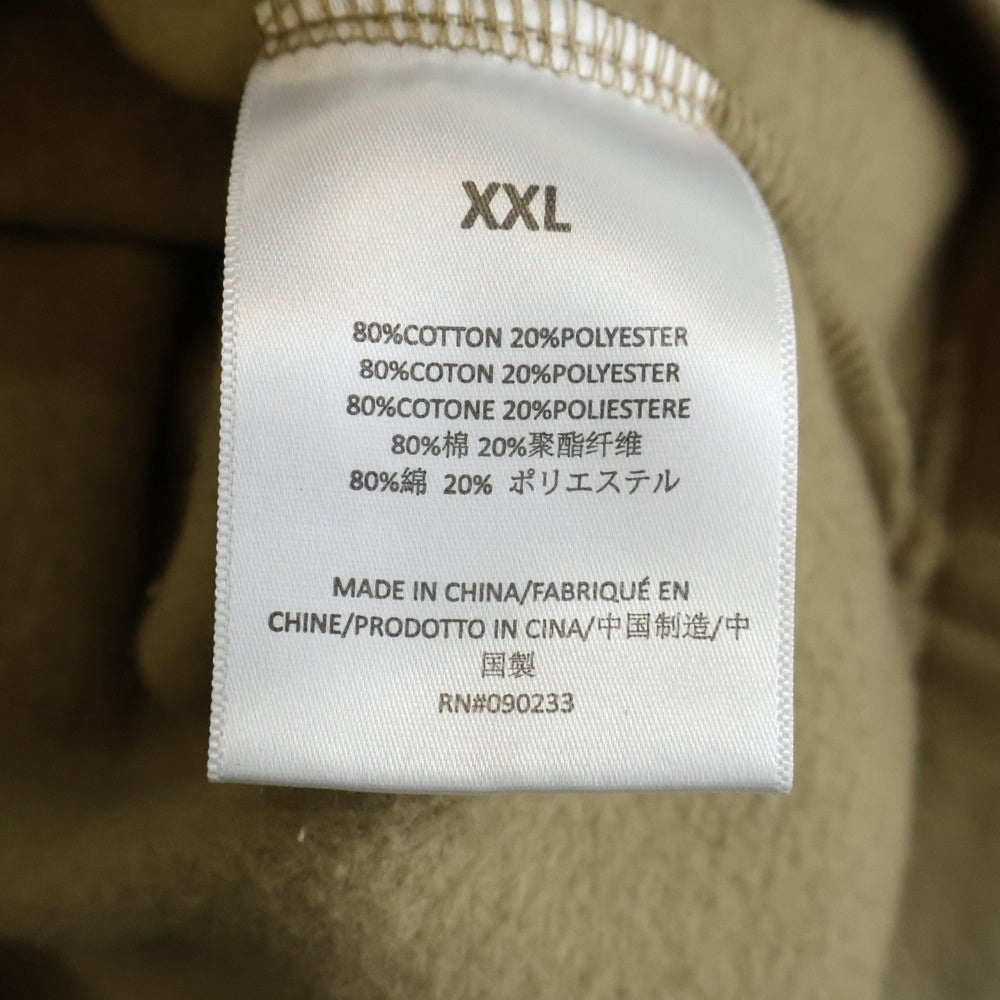 FEAR OF GOD ESSENTIALS(フィアオブゴッド エッセンシャルズ) MOCK NECK SWEATSHIRT フェルトロゴ ハイネックスウェットトレーナー ベージュ