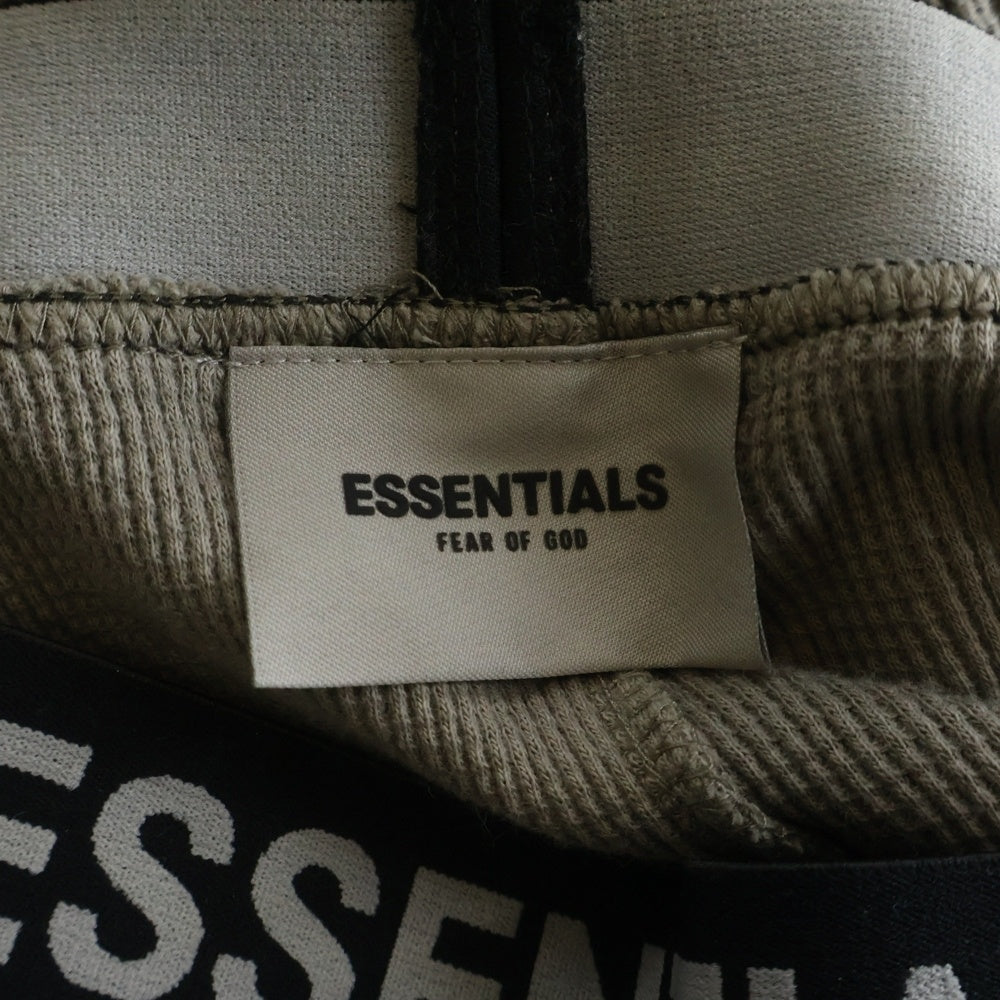 FEAR OF GOD ESSENTIALS(フィアオブゴッド エッセンシャルズ) LOUNGE PANTS ウエストロゴ ラウンジパンツ ベージュ