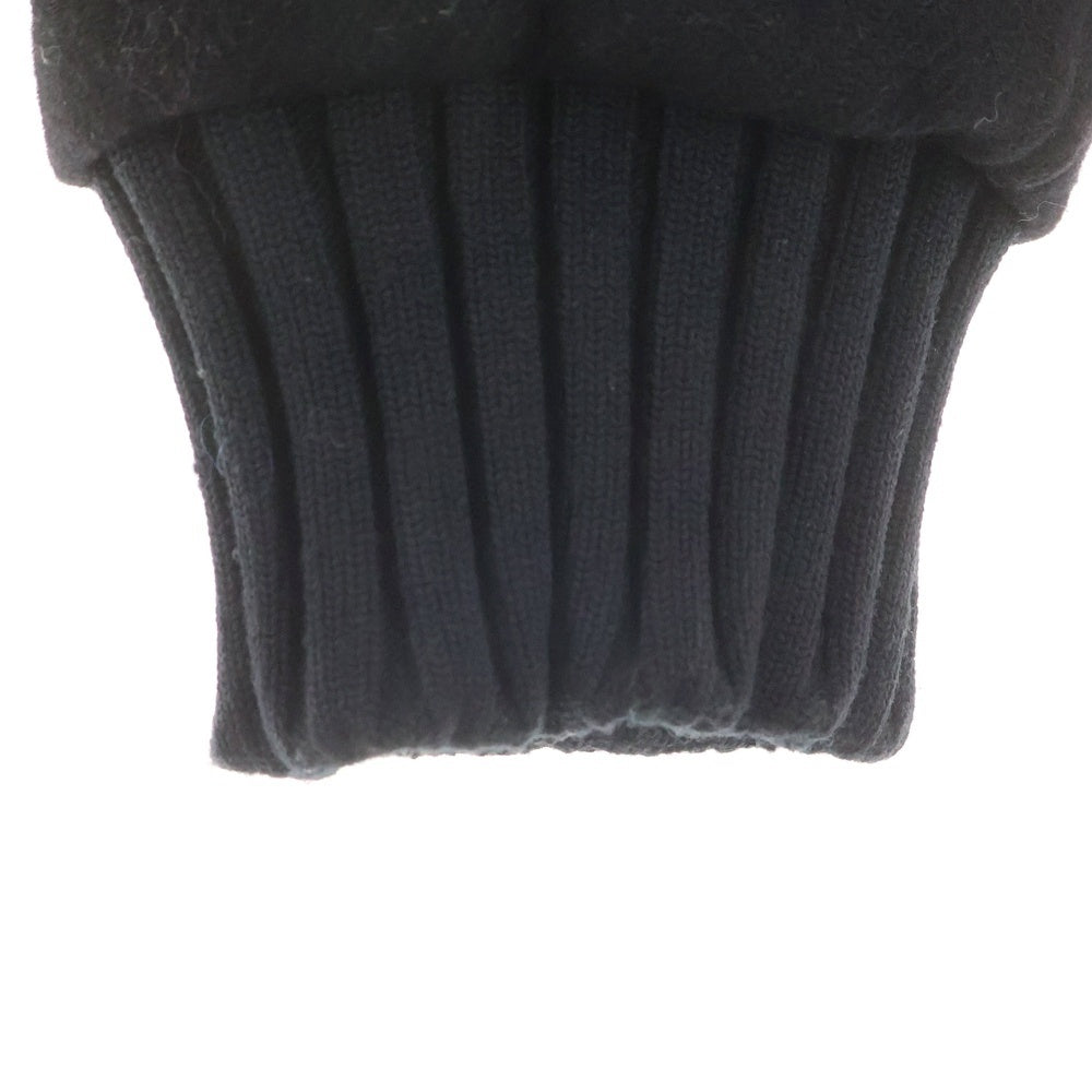 OFF-WHITE(オフホワイト) 18AW Diag Gradient Varsity Jacket グラデーションロゴ ウールヴァーシティジャケット ブラック