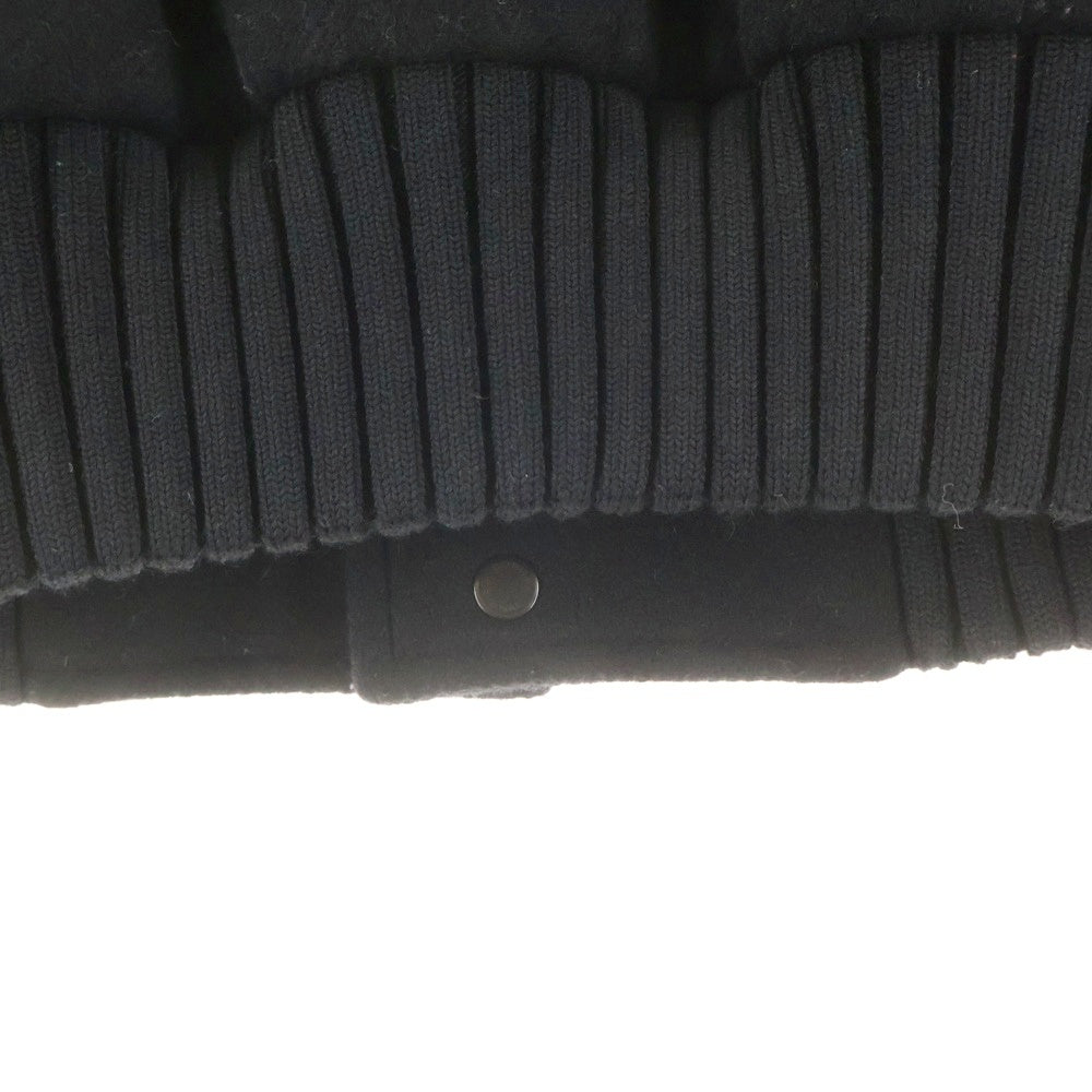 OFF-WHITE(オフホワイト) 18AW Diag Gradient Varsity Jacket グラデーションロゴ ウールヴァーシティジャケット ブラック