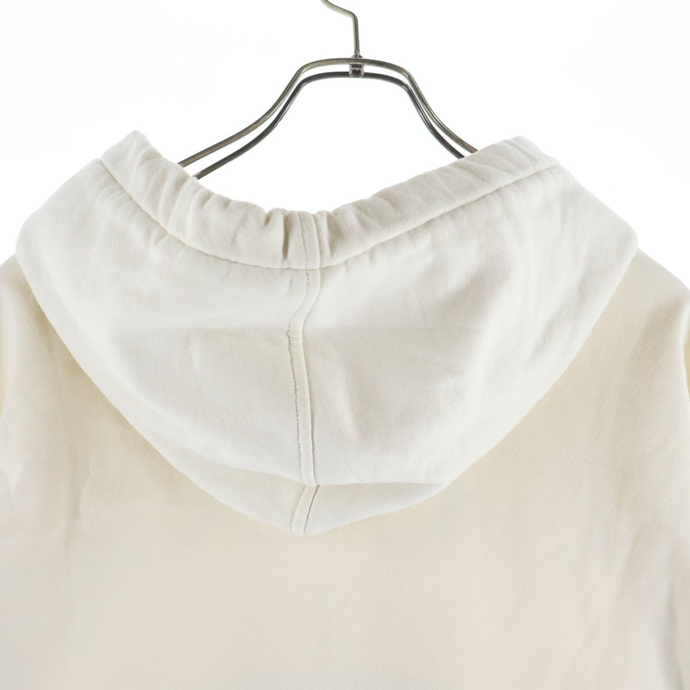 GUCCI(グッチ) Interlocking G Hooded Sweatshirt インターロッキングG ロゴプリント プルオーバースウェットパーカー フーディー アイボリー 475374 X3Q25