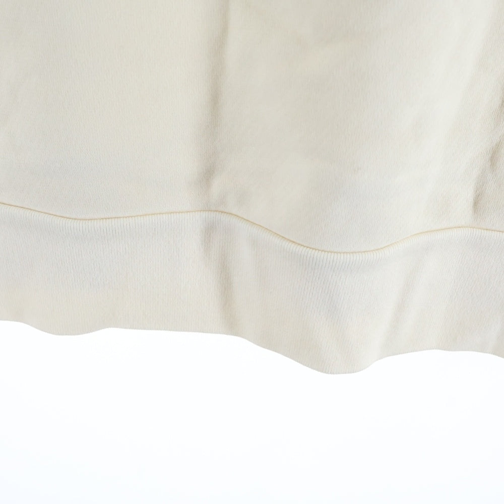 GUCCI(グッチ) Interlocking G Hooded Sweatshirt インターロッキングG ロゴプリント プルオーバースウェットパーカー フーディー アイボリー 475374 X3Q25