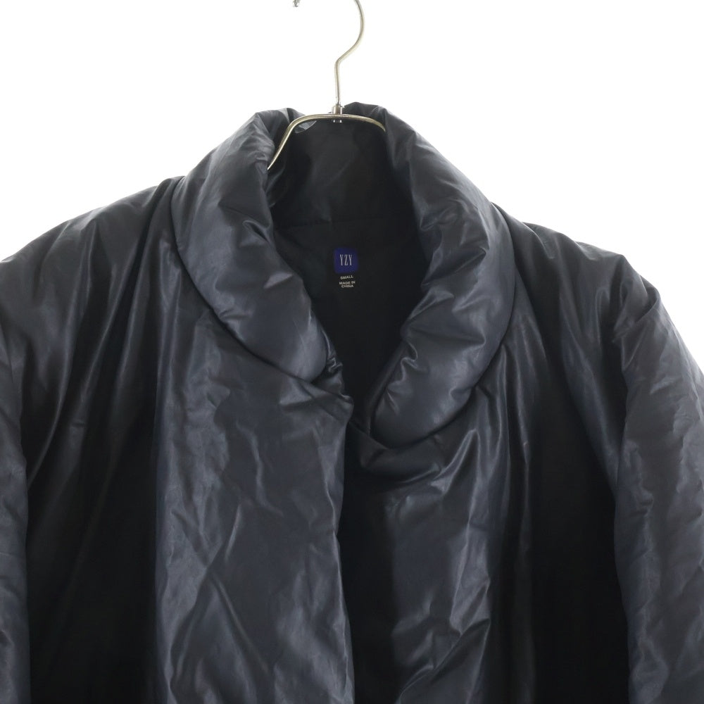 Yeezy Gap Engineered by Balenciaga(イージー ギャップ エンジニアードバイ バレンシアガ) ROUND JACKET コーティング ラウンドジャケット ブラック