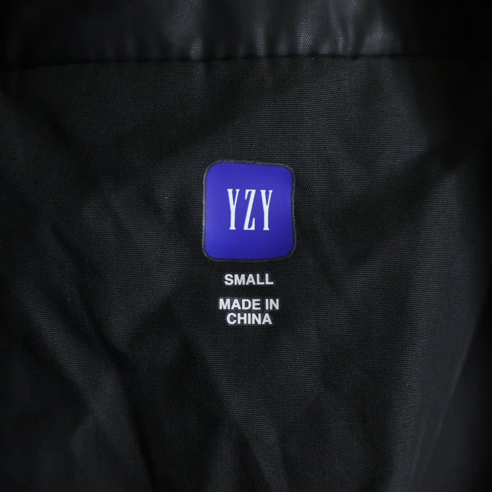 Yeezy Gap Engineered by Balenciaga(イージー ギャップ エンジニアードバイ バレンシアガ) ROUND JACKET コーティング ラウンドジャケット ブラック