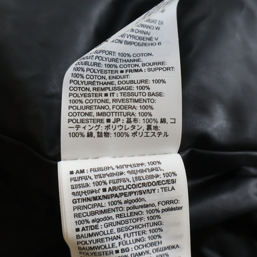 Yeezy Gap Engineered by Balenciaga(イージー ギャップ エンジニアードバイ バレンシアガ) ROUND JACKET コーティング ラウンドジャケット ブラック