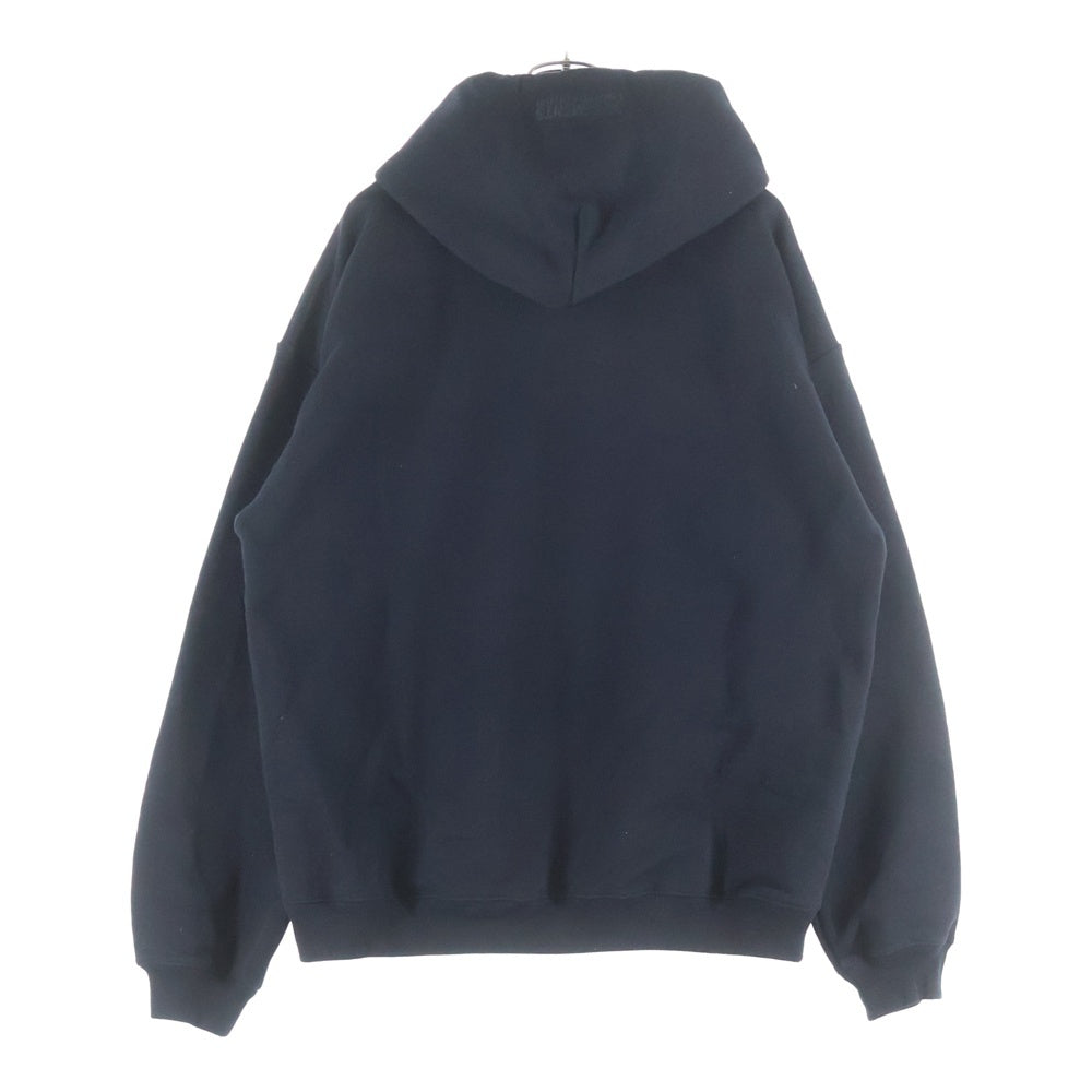 VETEMENTS(ヴェトモン) 21SS Limited Edition Hoodie ロゴプリント プルオーバースウェットパーカー フーディー ブラック UE51TR820B