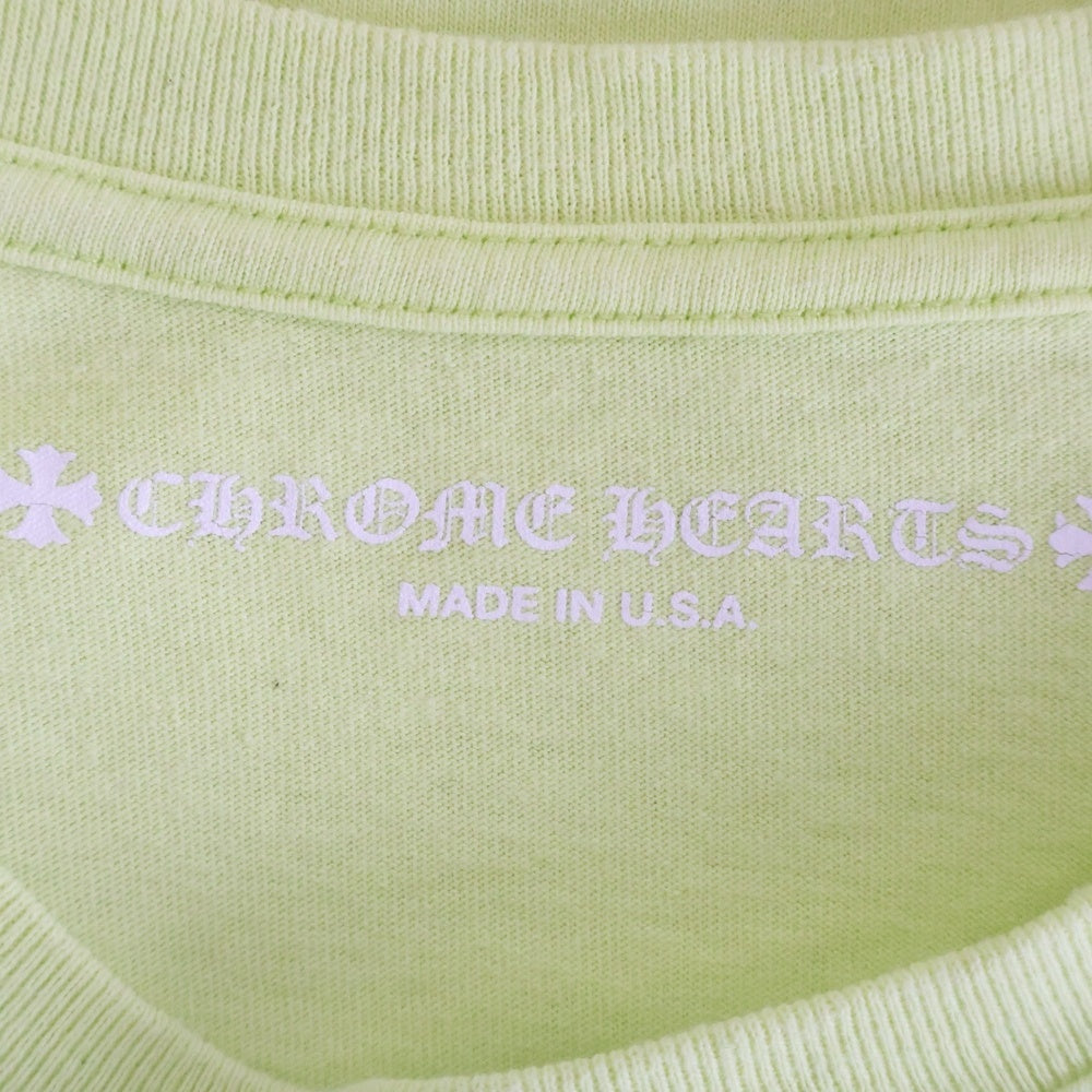 CHROME HEARTS(クロムハーツ) MATTY BOY PPO CHAIN GAME L/S T-SHIRT マッティボーイ チェーンゲーム 長袖Tシャツ ロンT イエロー