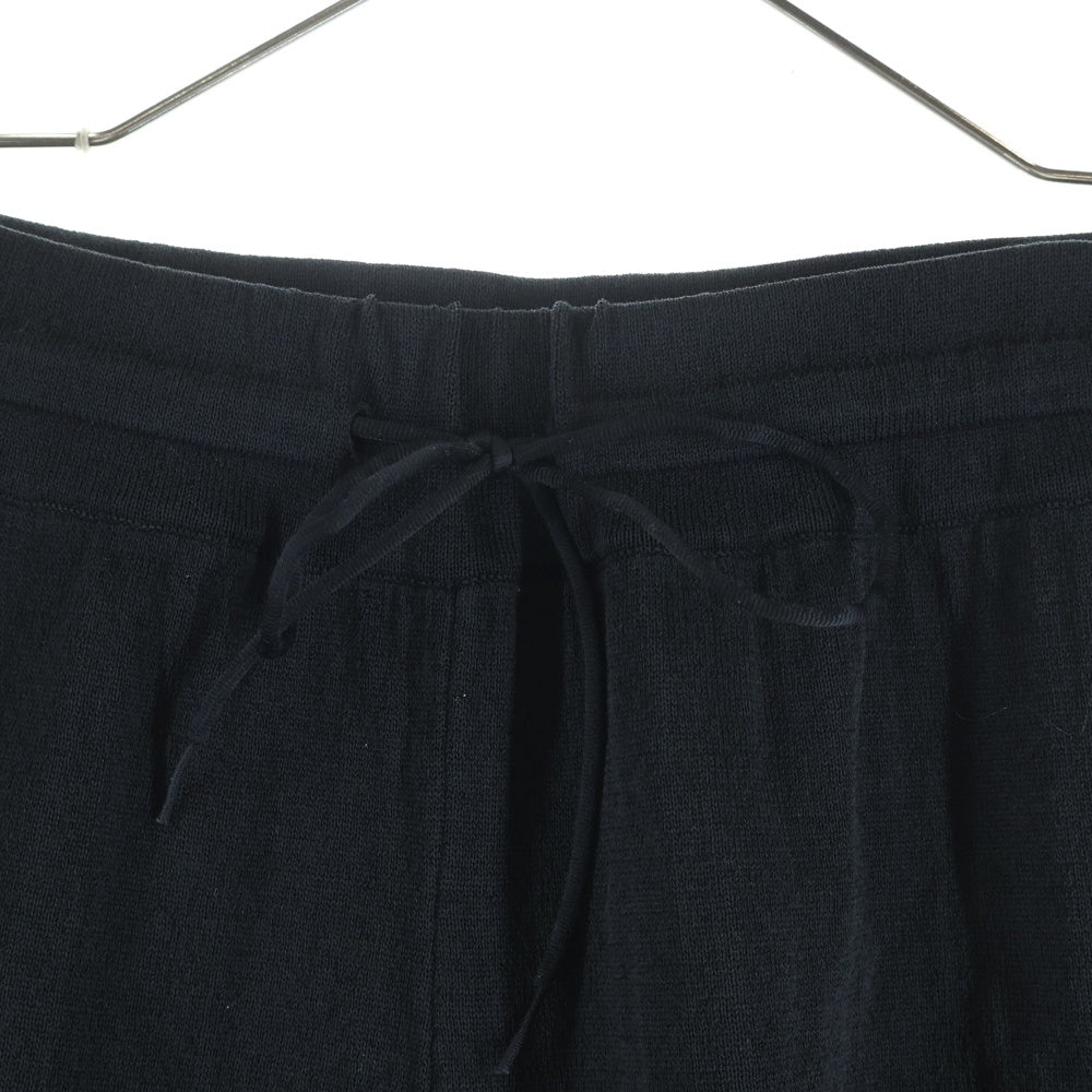 Y-3(ワイスリー) Logo Knit Short ブラッシュロゴニット ショーツ ハーフパンツ ブラック H44808