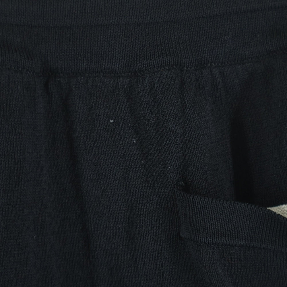 Y-3(ワイスリー) Logo Knit Short ブラッシュロゴニット ショーツ ハーフパンツ ブラック H44808