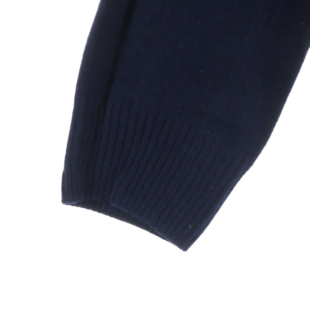 BALMAIN(バルマン) Cashmere Knit Sweater カシミヤニット クルーネックニットセーター ネイビー