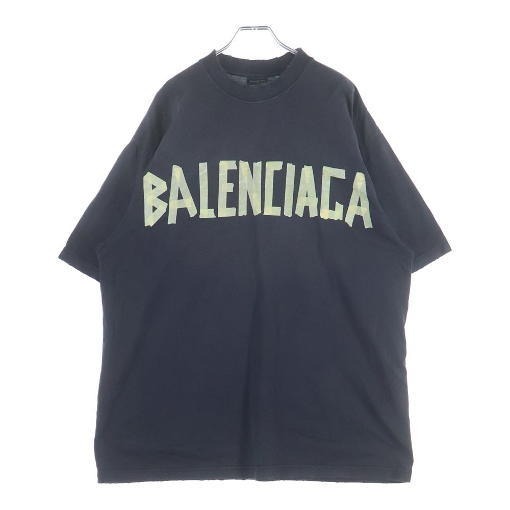 BALENCIAGA(バレンシアガ) Tape Type T-Shirt テープロゴプリント半袖T